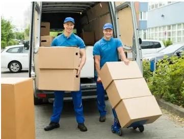 Box pickup and records storage service